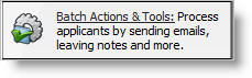 Batch Actions & Tools