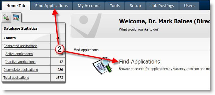 Find Applications