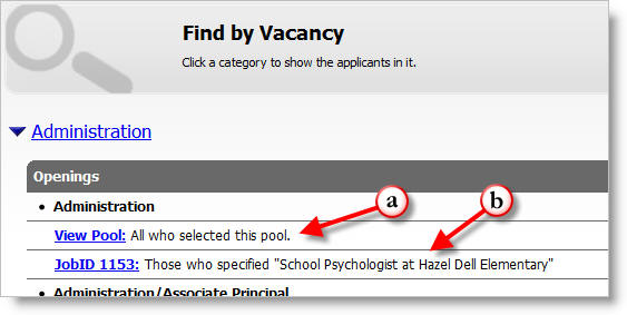 Pool or Vacancy
