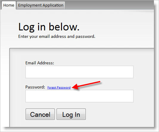 Forgot Password