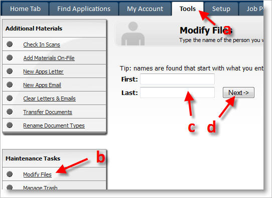 Modify Files