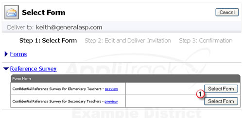 Select Form