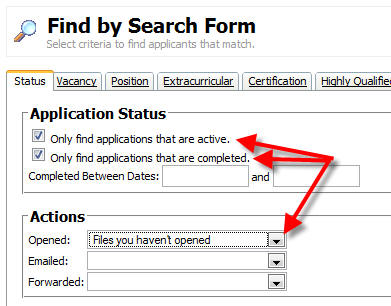 search options