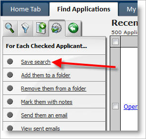 Save Search